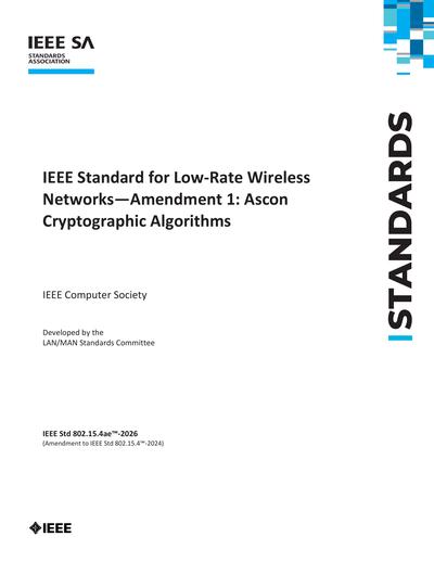 Standards PDF Cover Page