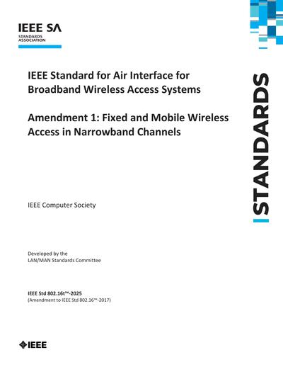 Standards PDF Cover Page