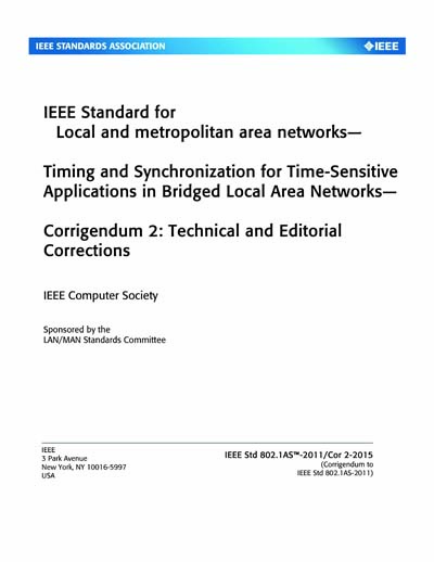Standards PDF Cover Page