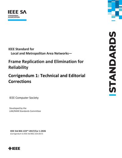 Standards PDF Cover Page