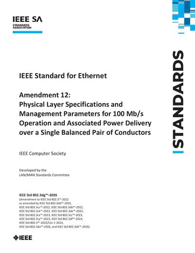 Standards PDF Cover Page