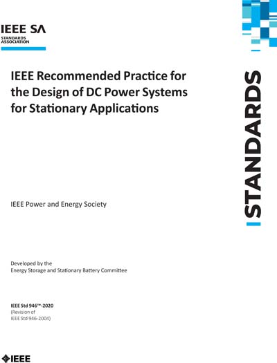 Standards PDF Cover Page