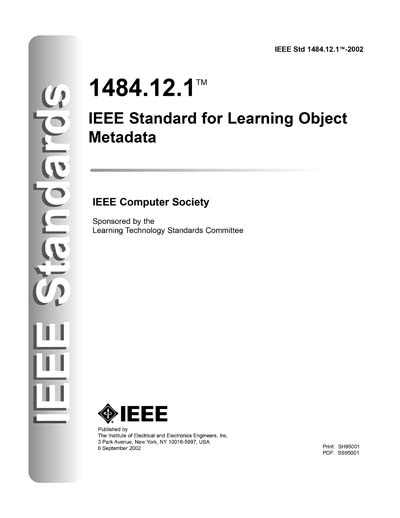 Standards PDF Cover Page