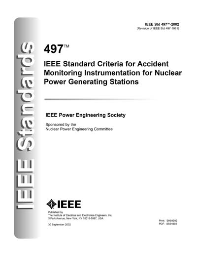 Standards PDF Cover Page