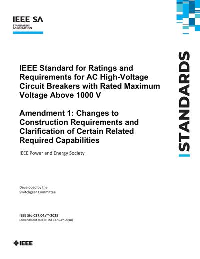 Standards PDF Cover Page