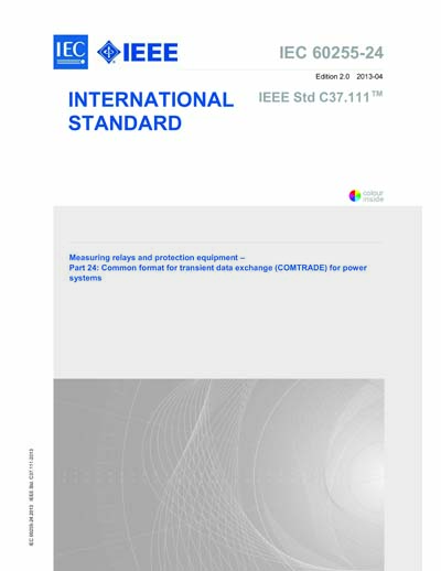 Standards PDF Cover Page