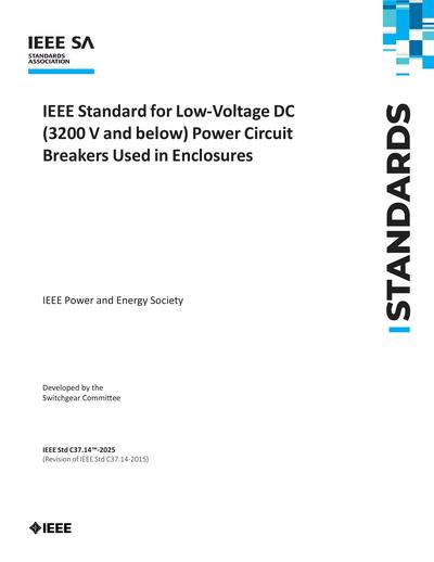 Standards PDF Cover Page