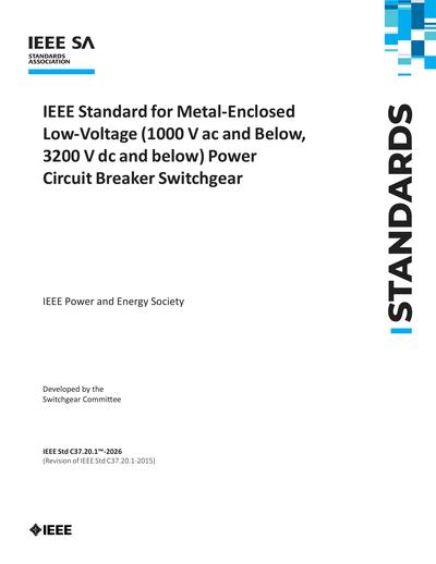 Standards PDF Cover Page