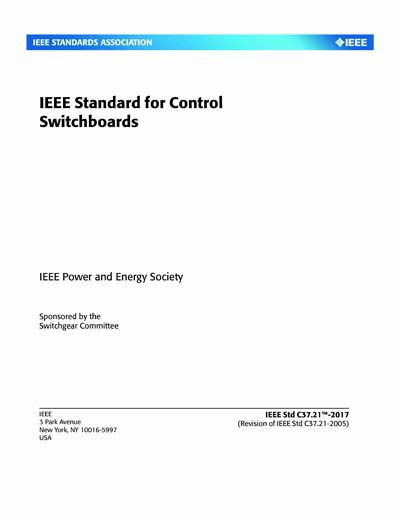 Standards PDF Cover Page