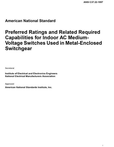 Standards PDF Cover Page