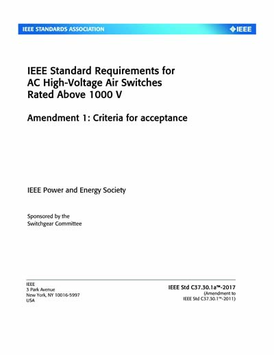 Standards PDF Cover Page