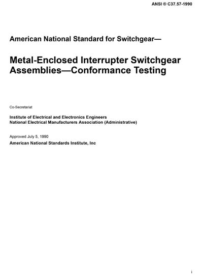 Standards PDF Cover Page
