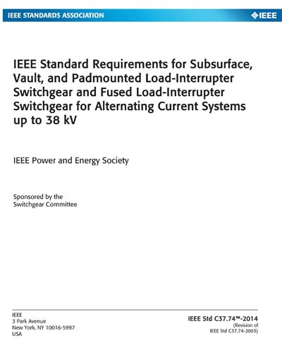 Standards PDF Cover Page