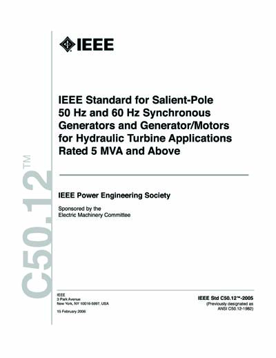 Standards PDF Cover Page