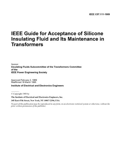 Standards PDF Cover Page