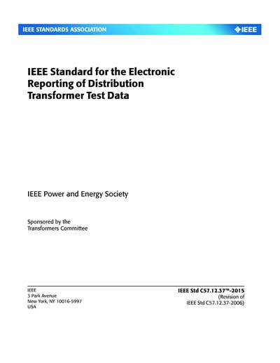 Standards PDF Cover Page