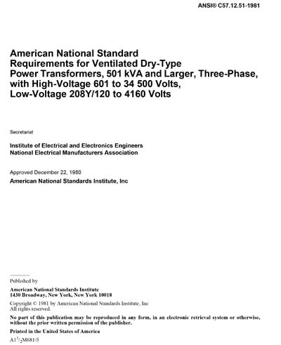 Standards PDF Cover Page