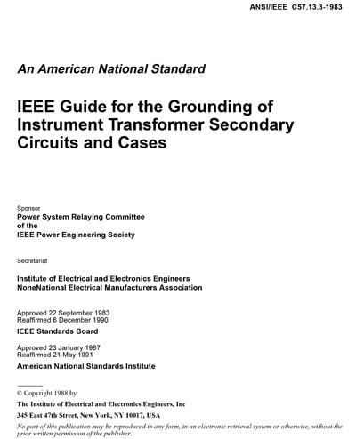 Standards PDF Cover Page
