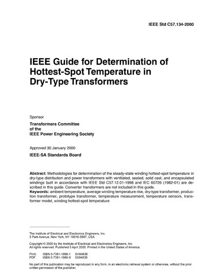 Standards PDF Cover Page