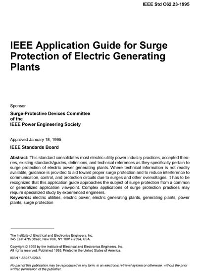 Standards PDF Cover Page