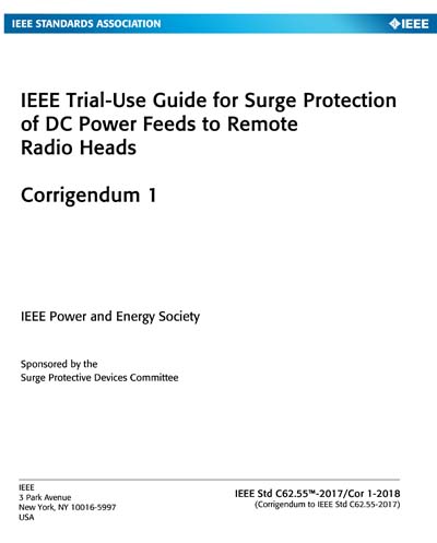 Standards PDF Cover Page