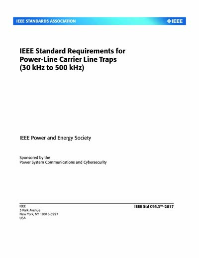Standards PDF Cover Page
