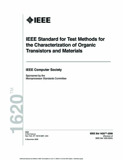 Standards PDF Cover Page