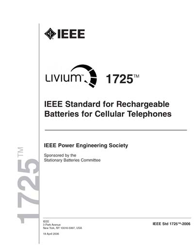 Standards PDF Cover Page
