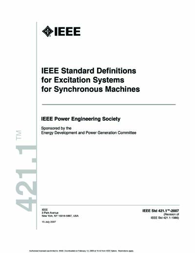 Standards PDF Cover Page