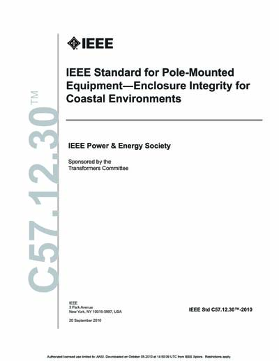 Standards PDF Cover Page