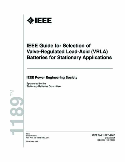 Standards PDF Cover Page