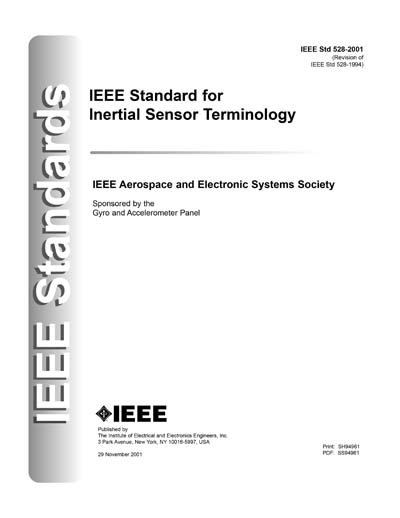 Standards PDF Cover Page