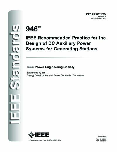 Standards PDF Cover Page
