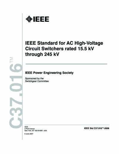 Standards PDF Cover Page