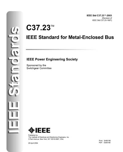 Standards PDF Cover Page
