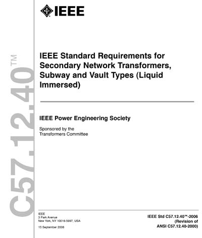 Standards PDF Cover Page