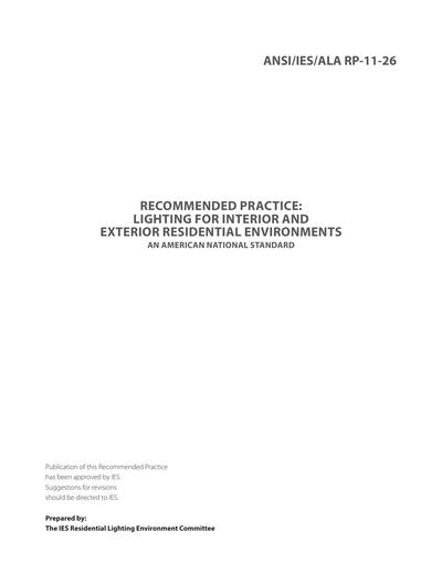 Standards PDF Cover Page