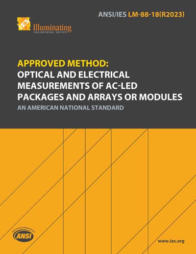 ANSI/IES LM-88-18 (R2023) - Approved Method Optical and Electrical ...