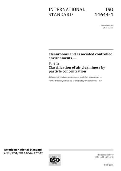 Standards PDF Cover Page