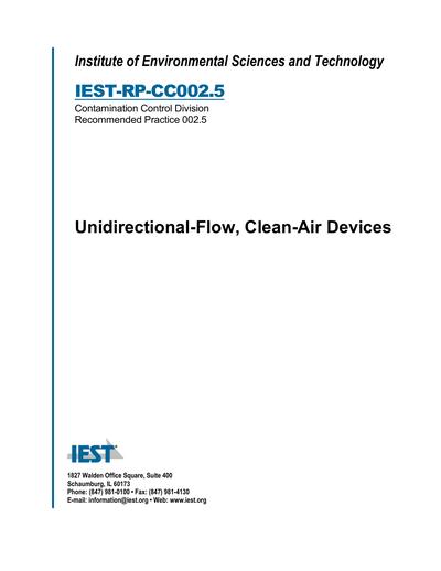 Standards PDF Cover Page