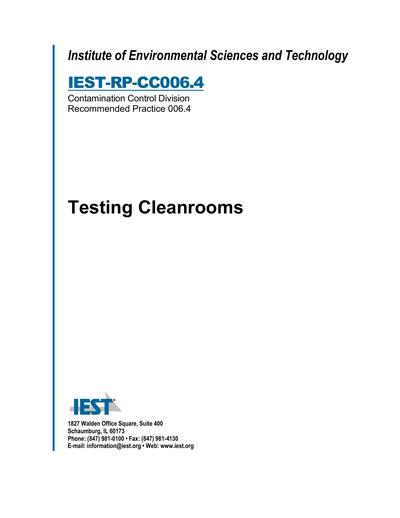 Standards PDF Cover Page