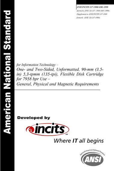 Standards PDF Cover Page