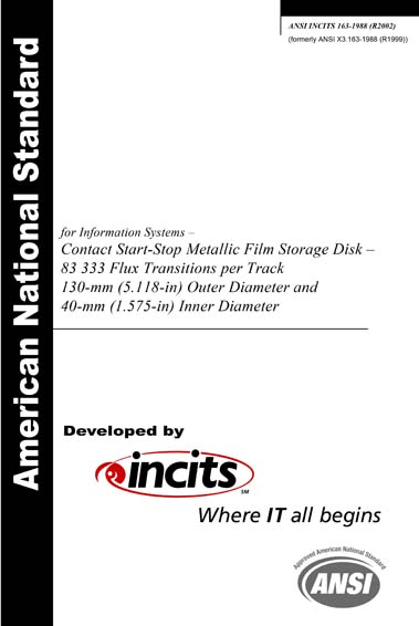 Standards PDF Cover Page