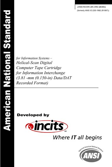 Standards PDF Cover Page
