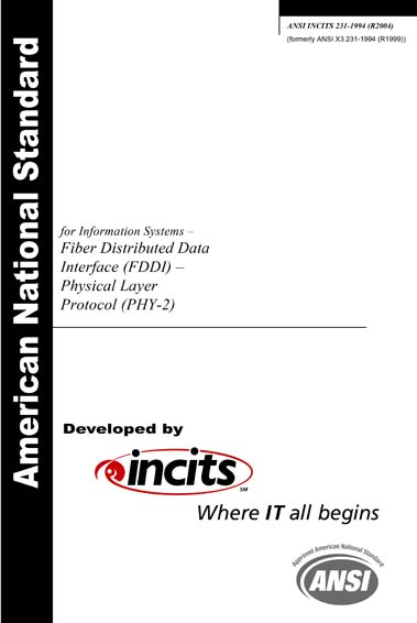 Standards PDF Cover Page