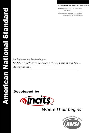 Standards PDF Cover Page
