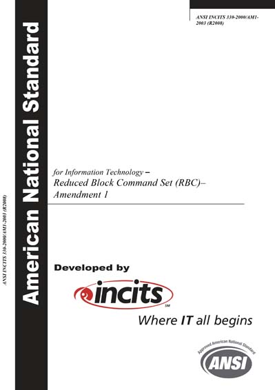 Standards PDF Cover Page