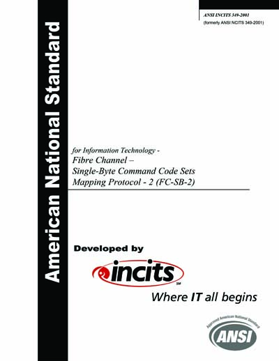 Standards PDF Cover Page