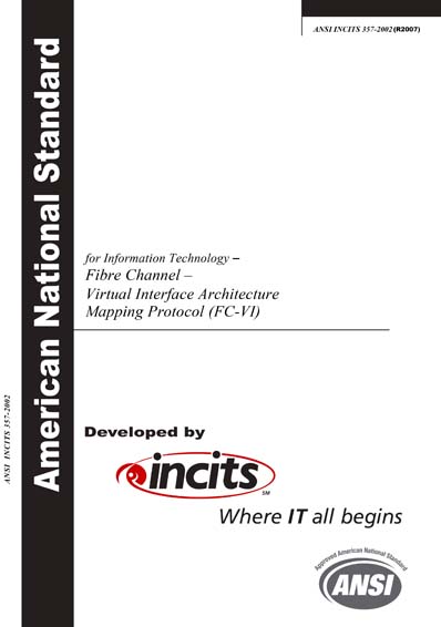 Standards PDF Cover Page