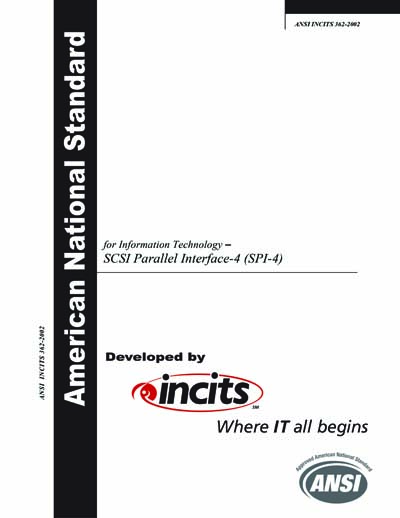 Standards PDF Cover Page